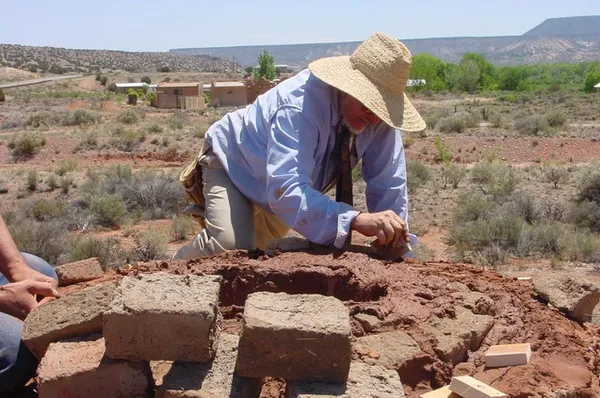 Tesuque Dome Deconstruction Work Day